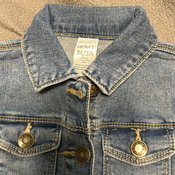 Carters 3T denim jacket - Picture 3 of 4